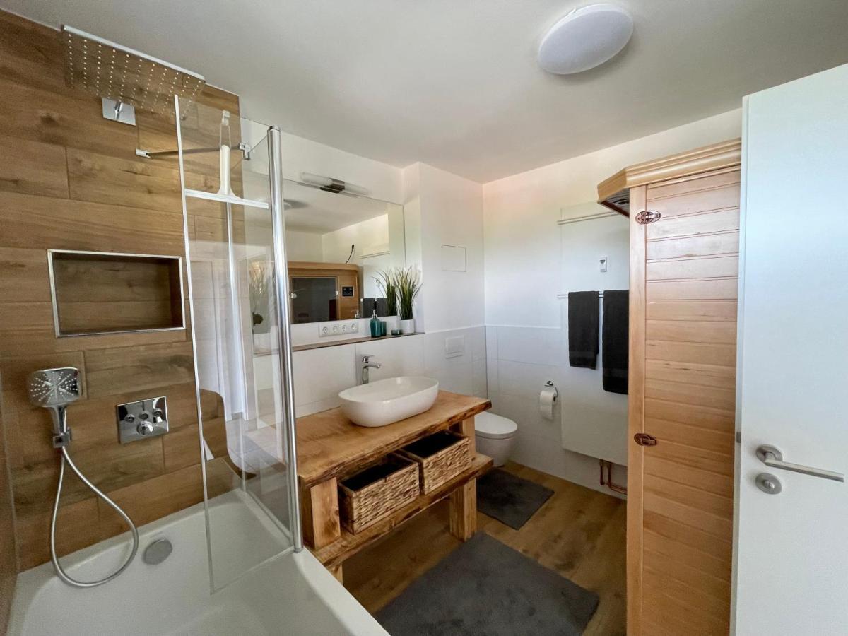 Modernes Appartment Mit Sauna Nahe Burg Im Spreewald Vetschau Dış mekan fotoğraf
